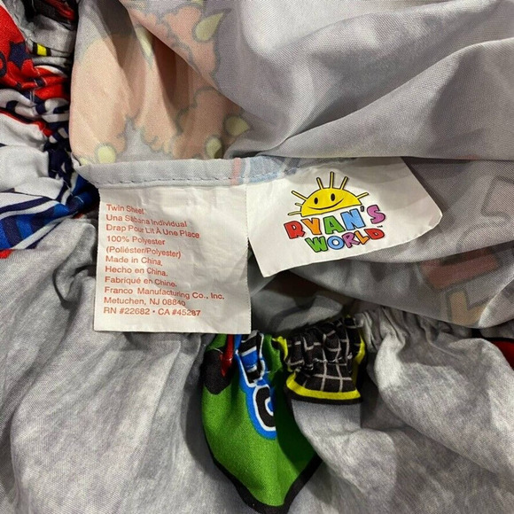 Ryans World Twin Fitted Sheet - Picture 4 of 5